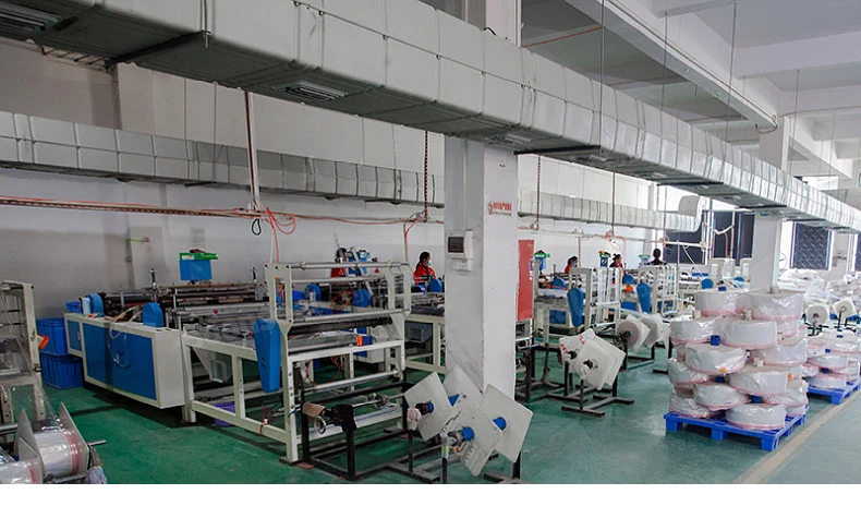 Пользовательская автоматическая машина для производства полиэтиленовых пленок LDPE PP на застежке