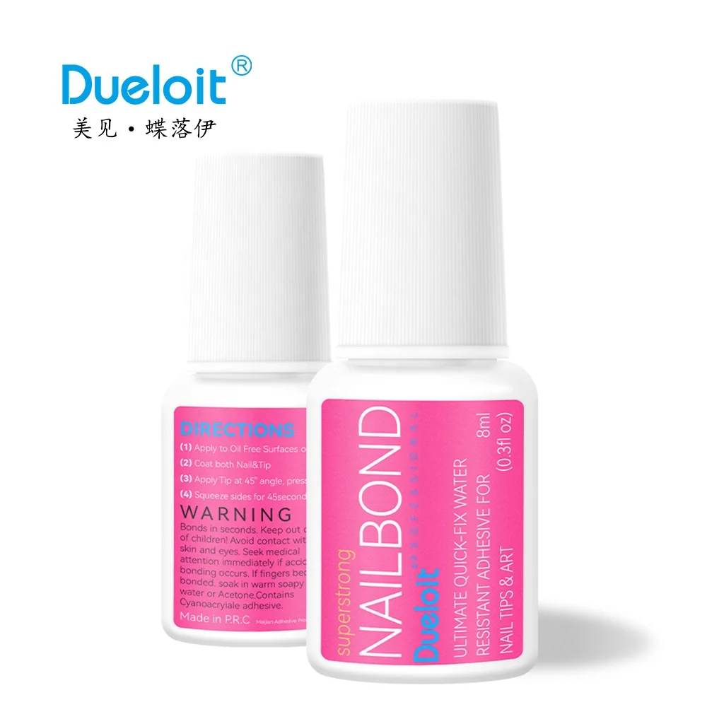 8ml super nail glue professional salon quality strong hold nail glue for press on nails