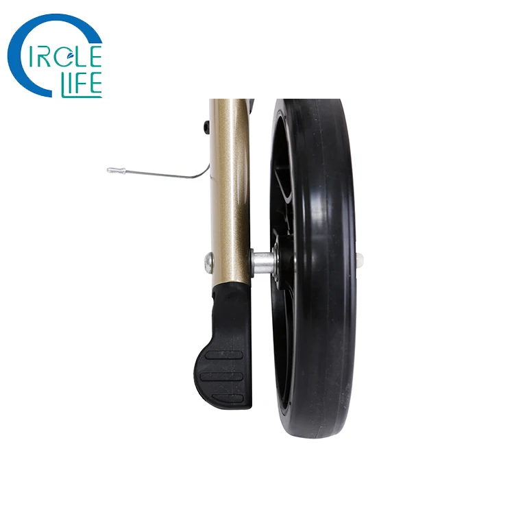 Portable Rollator Foldable Aluminum Rollator Walker