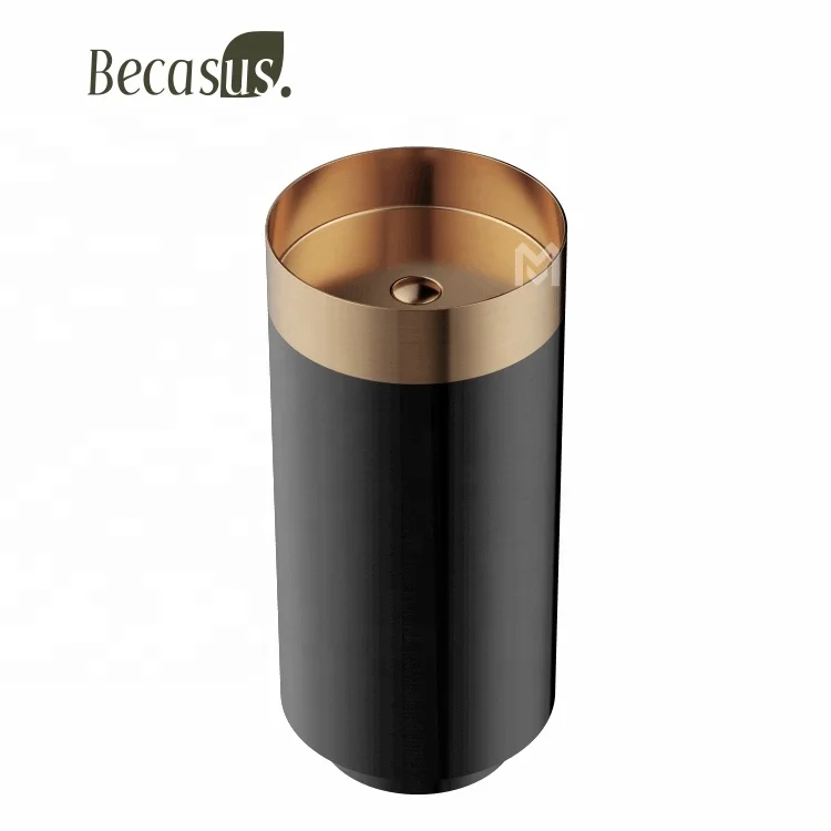 Ground Standing Commercial Bathroom 304 Stainless Steel Basin Sink Solutions for Businesses and Public Spaces