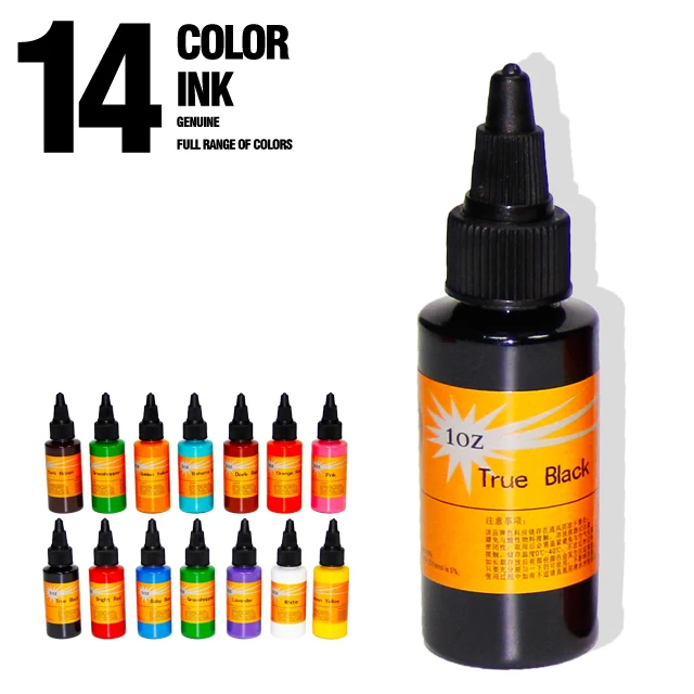 HAOTATTOO Best Eternal tattoo ink Pigment professional 30ml Magnum package permanent black tattoo ink