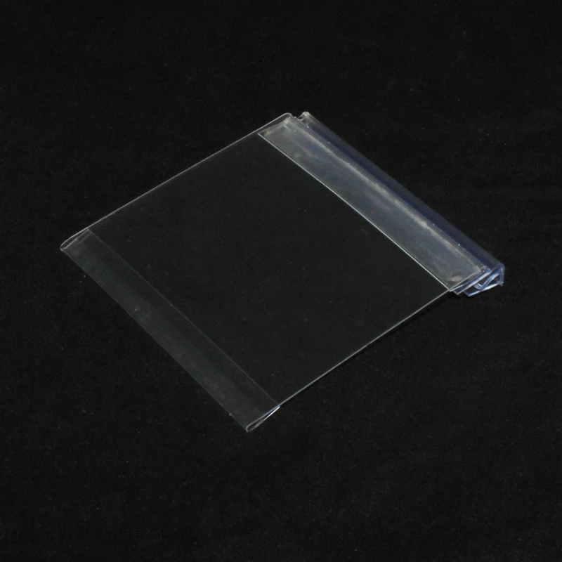 Customized Supermarket PVC Shelves Plastic Price Label Talker