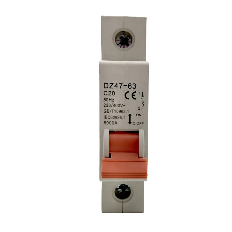 Single Pole Mini Circuit Breaker  MCB DZ47-63