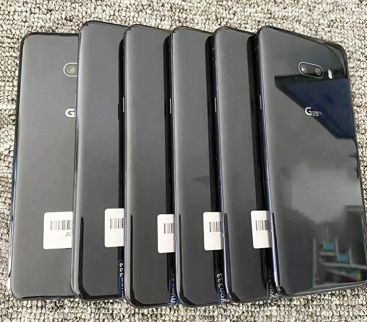 wholesale second hand phones used mobile at very low price in for LG phones G8X ThinQ 6GB RAM second hand mobile used phone