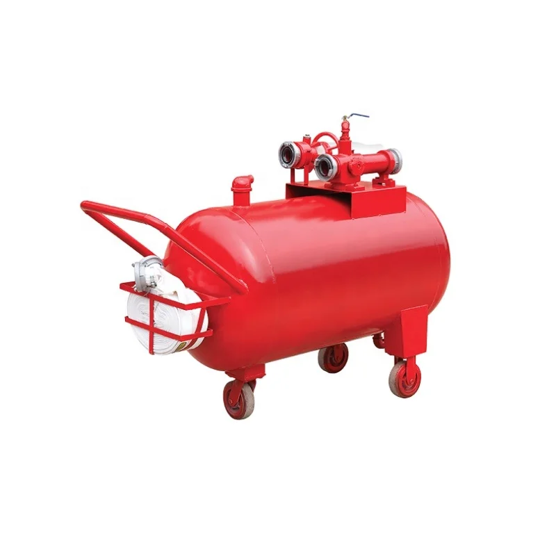 Trolly Type Foam Bladder Tank with Foam Maker