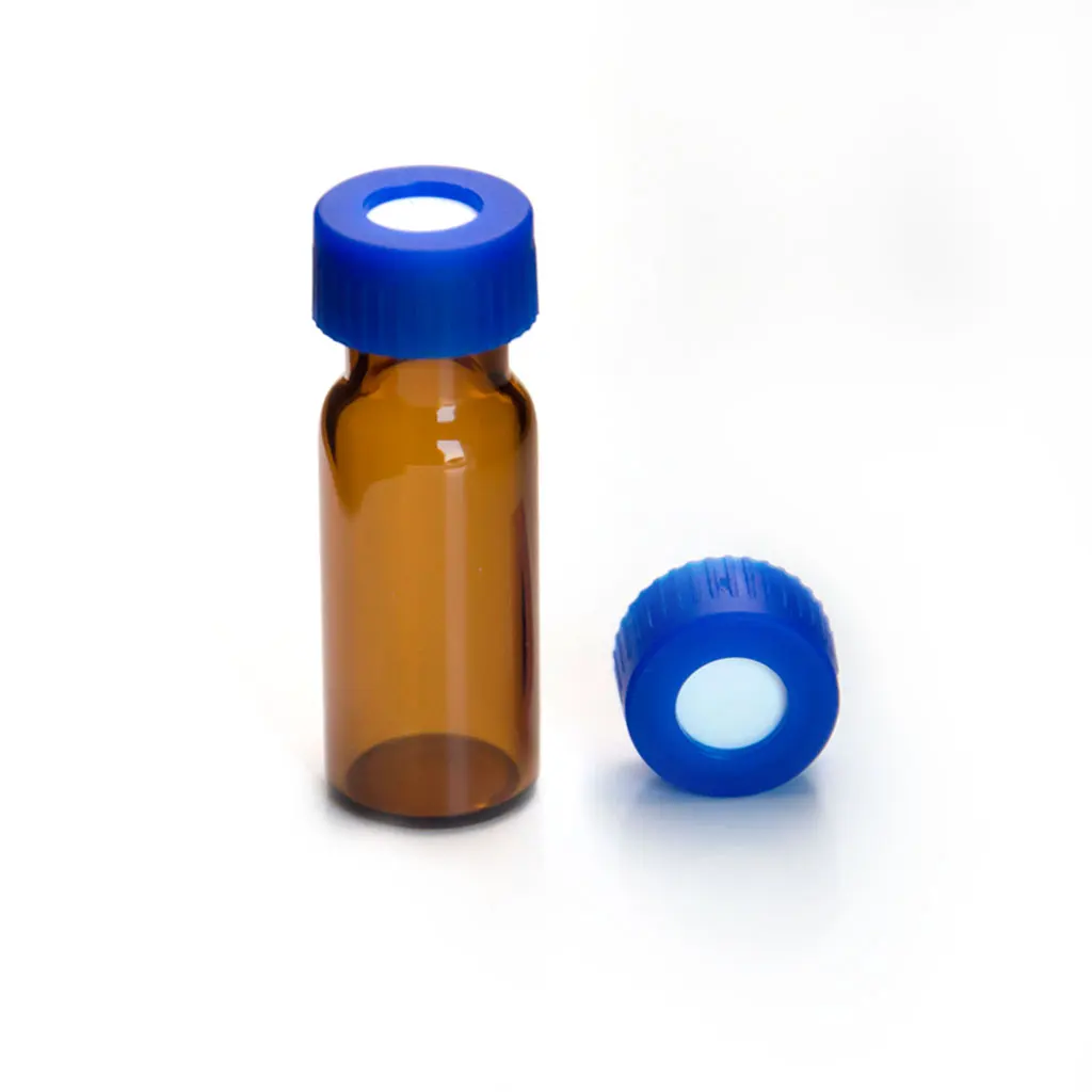 1.5mL 9mm Vial Screw Neck Vial HPLC Vial Caps with Septa B-SC9291