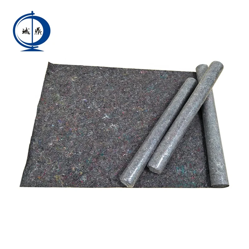 Industrial carpet heavy felt recycled fabric painter mat