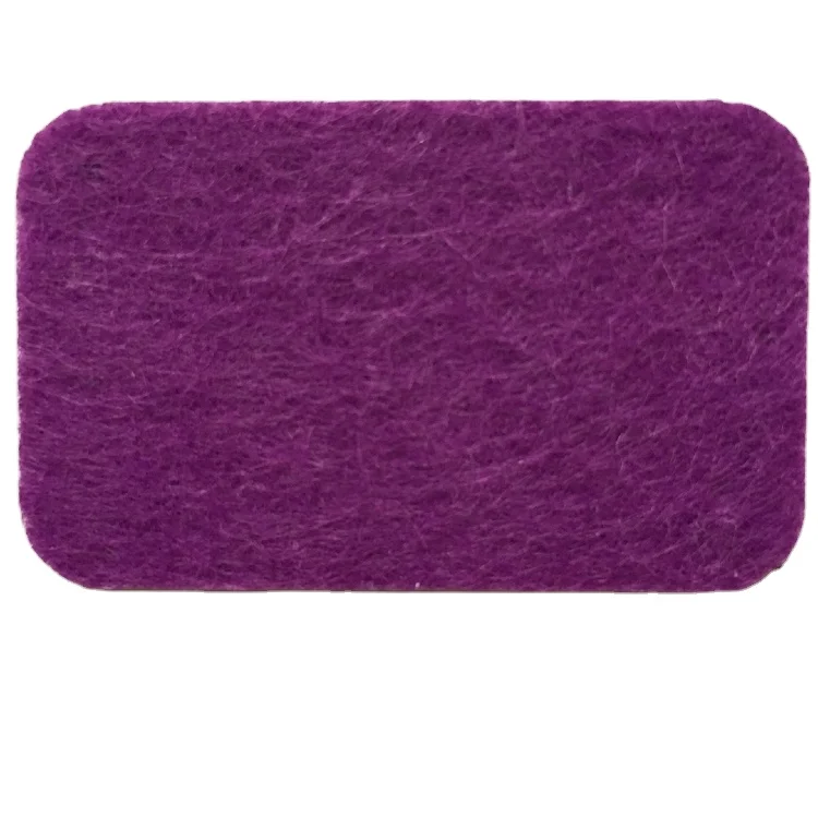 2024 Manufacture 1mm 2mm 3mm 5mm White Soft Pressed Wool Industrial Felt