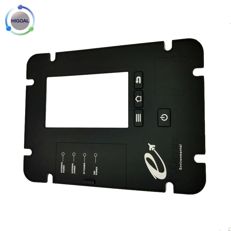 OEM Waterproof silicone rubber button key membrane switch overlay sealed membrane keypad keyboard panel