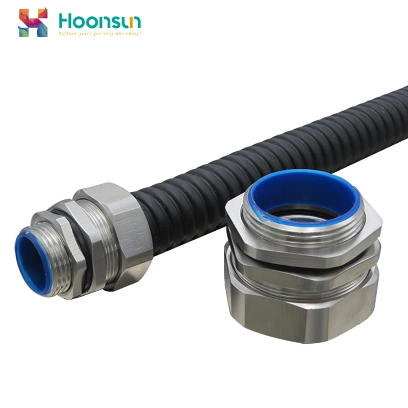 Waterproof Metal Flexible Conduit Fitting Cable Gland
