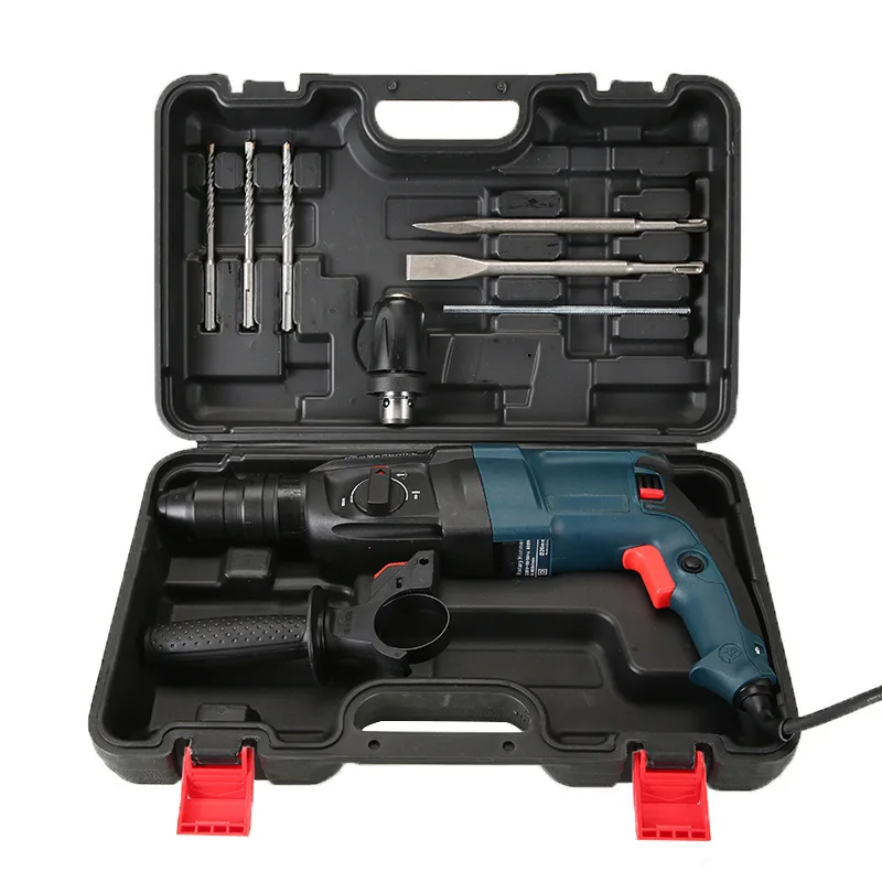 220V Industrial High-Power Rotary Concrete Breaker & Impact Drill Light Duty Electric Power Hammer Drills Set