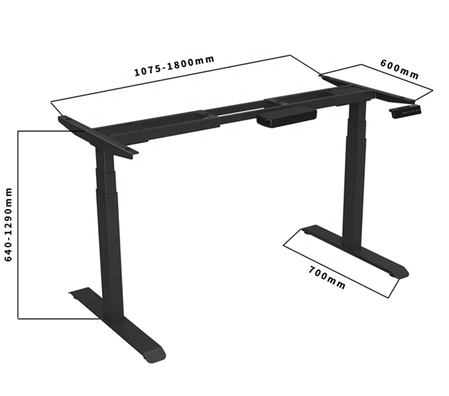 
office furniture A3 Electric gaming desk height adjustable table height adjuster 