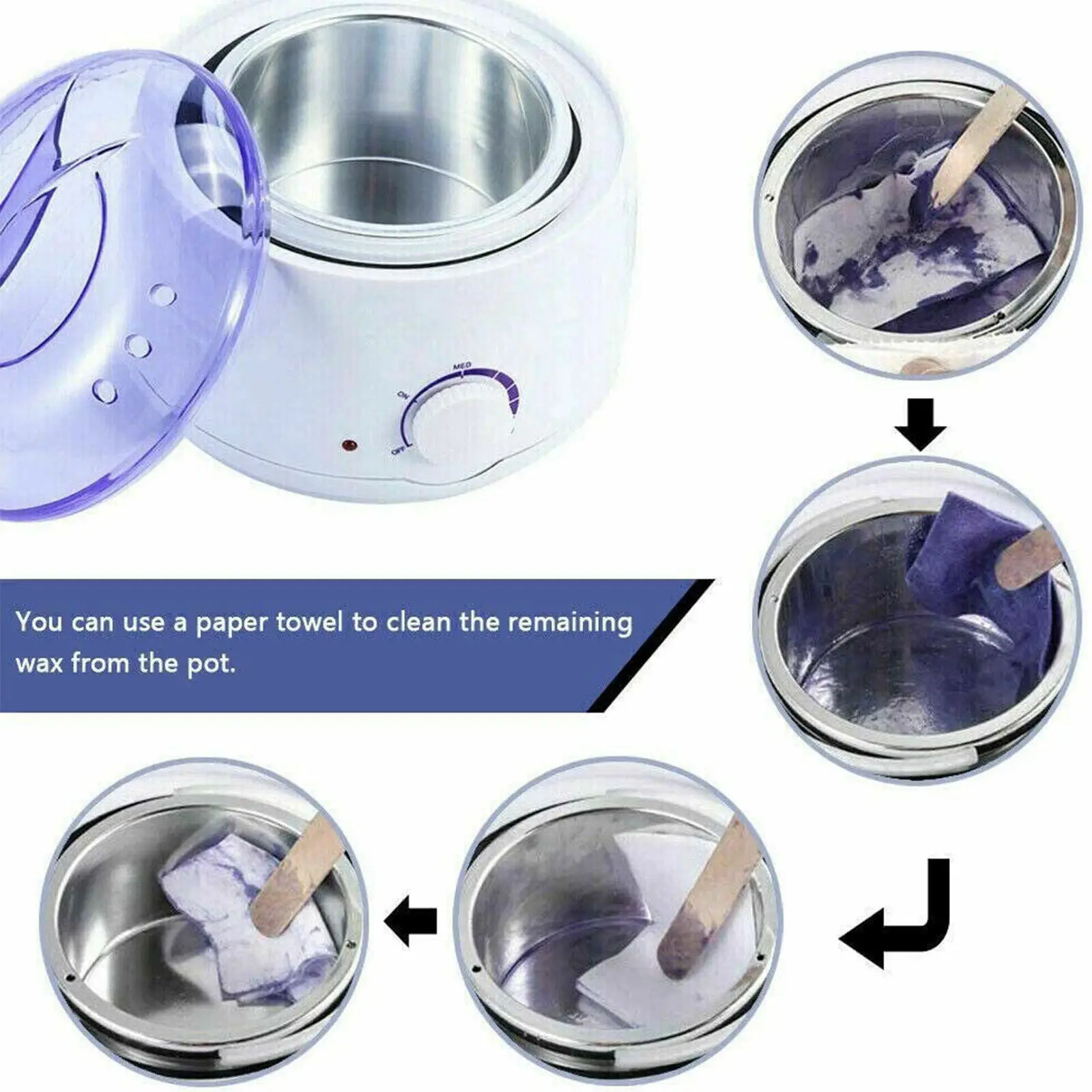 Популярный дешевый нагреватель воска для депиляции, нагреватель воска для удаления волос, устройство для плавления воска