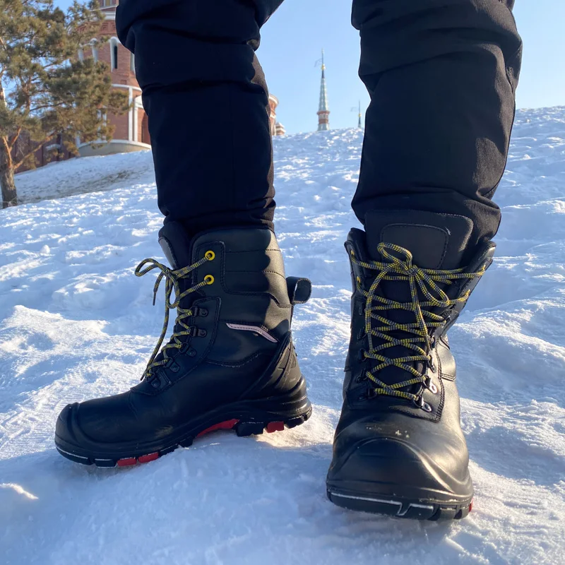 steel toe indestructible work shoes  waterproof non-slip wear resistant work boots premium safety shoes