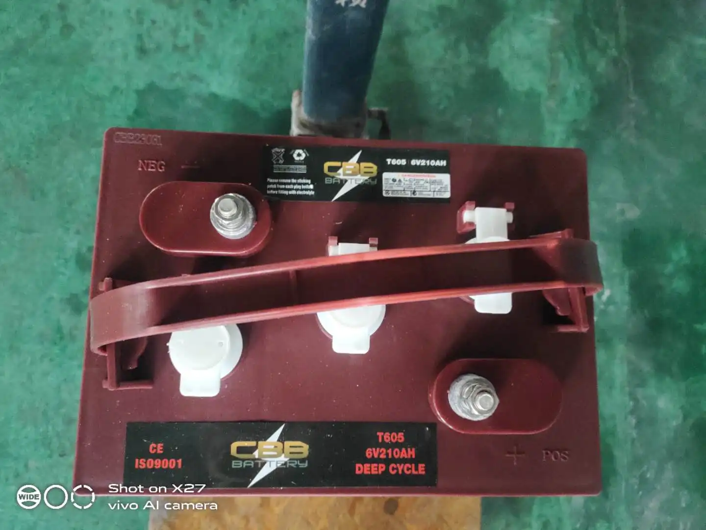 Trojan Batteries for Cleaner 6V 210Ah Deep Cycle Battery T605 deep cycle tubular battery