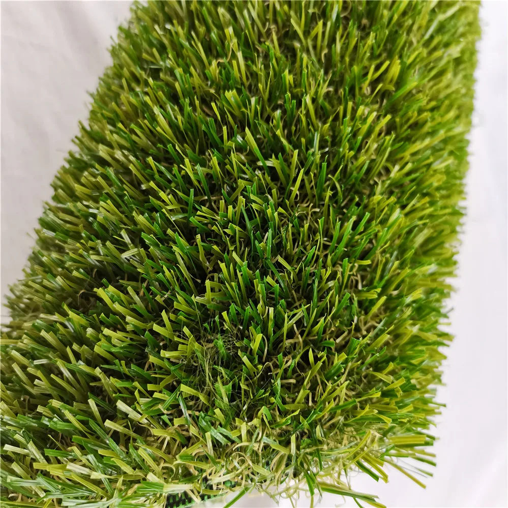 Customized Free Sample 16800 Density 4 Colors Artificial Synthetic Grass Landscaping Lawn