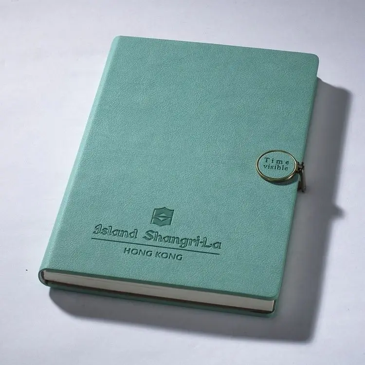 Custom Printing Colorful Soft Leather NoteBooks A5 B5 Blank School Student Office Journals Diary Note book stationary