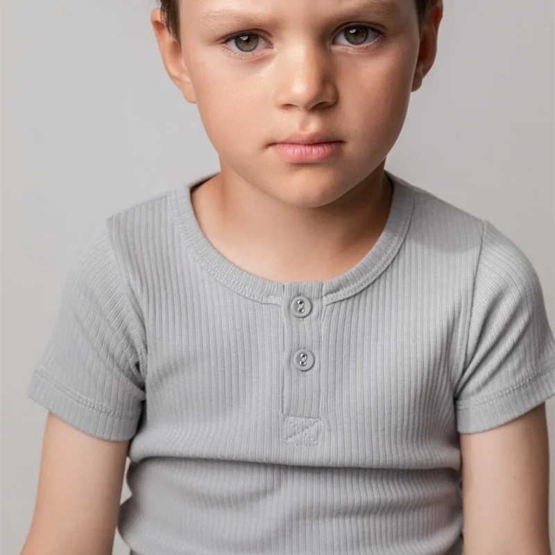 Girls Pajamas Long Sleeve Family Pajama Set Cotton Fat Girls Cotton Pajama Tops Casual