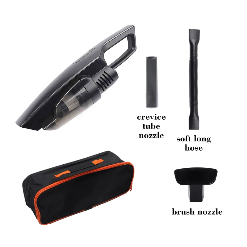 Factory Wholesale Wireless Handheld Wired Car Vacuum Cleaner 8000Pa