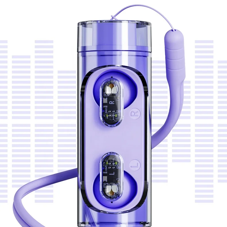 Monster Airmars XKT13 transparent rotating earbuds design with Low Latency dual ENC Earbuds