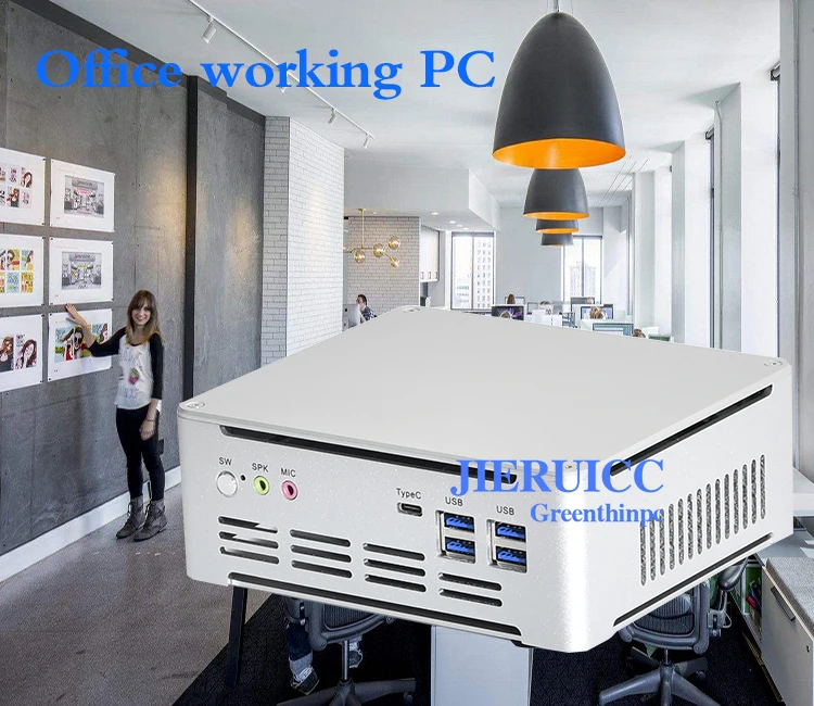 Мини-ПК i5 windows 10 Intel 7300HQ Настольный ПК 2 * DDR4 M.2 NVMe HTPC