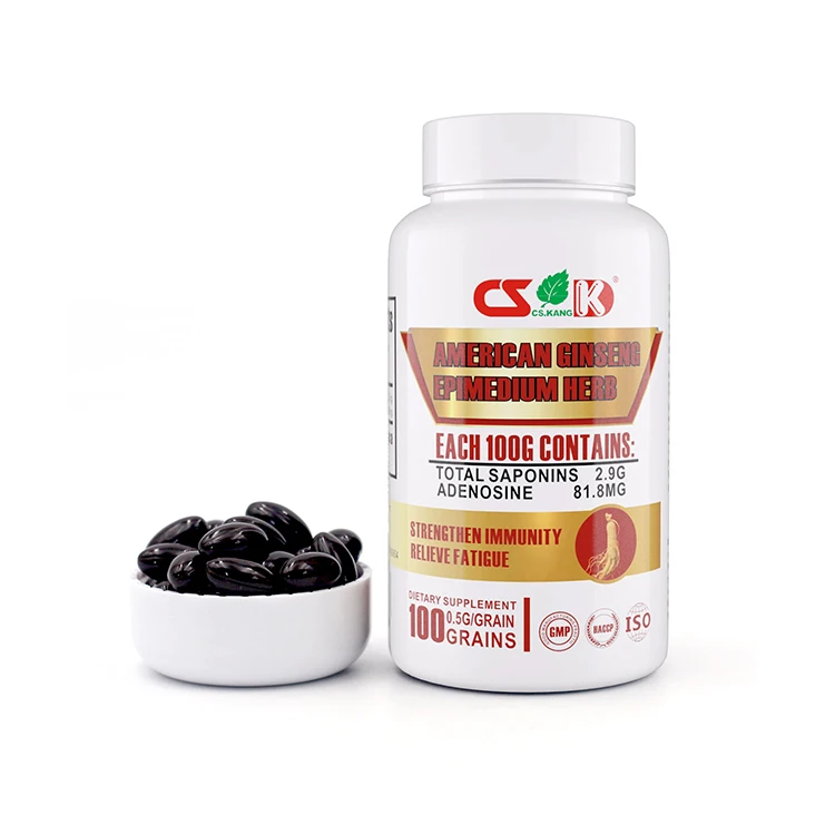 Поставка американского экстракта женьшеня эпимедиума, шипучие таблетки витамина С для мужского здоровья