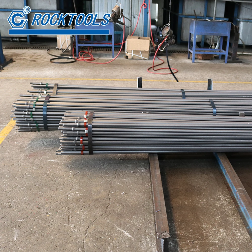 Small Hole Drilling Tools Manufacturer Industry Carburized  7 11 12 Degree Tapered Rock Drill Steel Rod