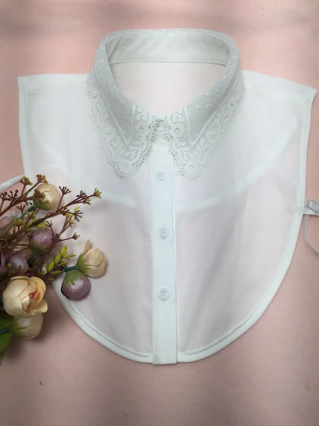 Detachable shirt collar white cotton neck decorative women garment dress collar