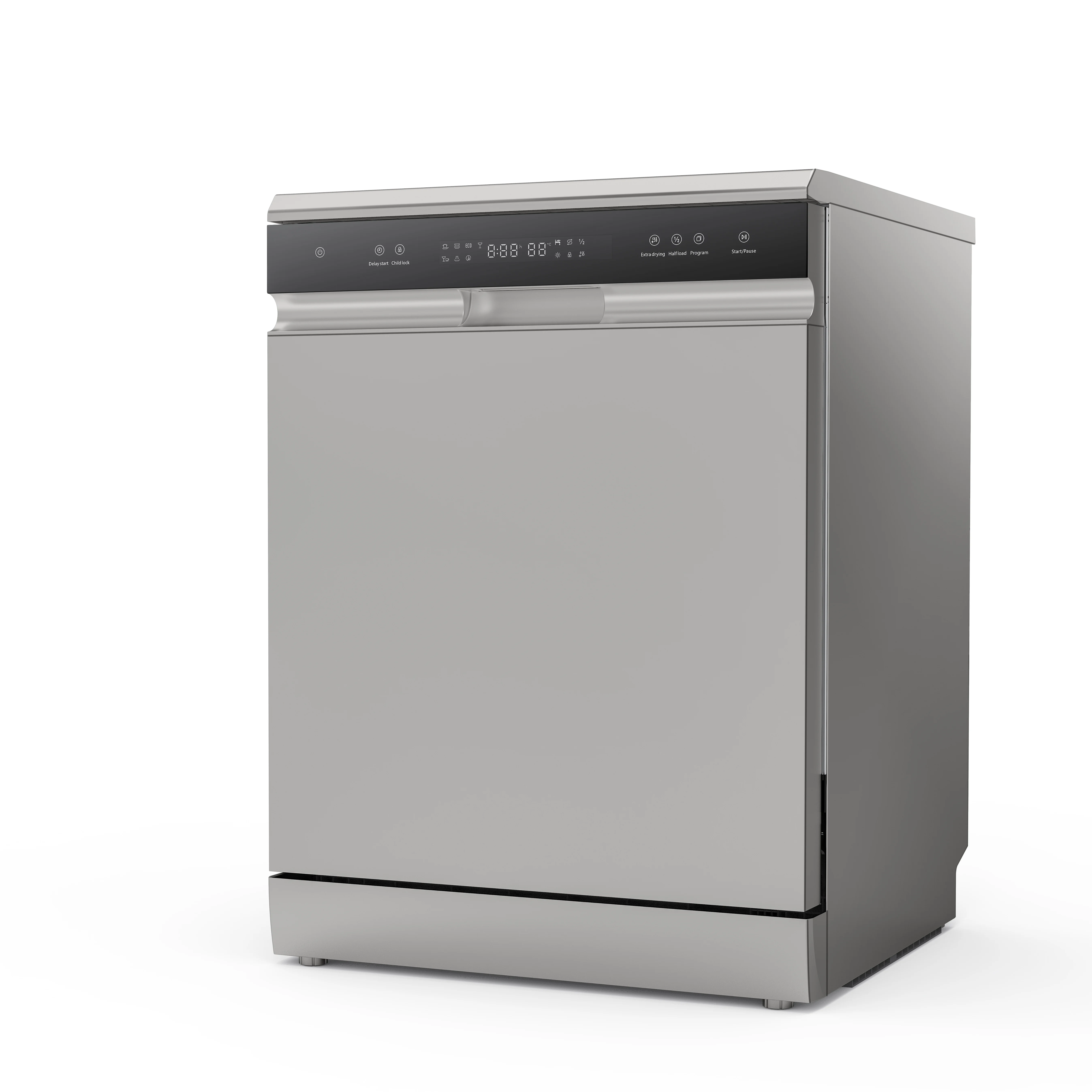 220 Dishwasher Save Water Modular Kitchen Dishwasher 60cm Free Standing  Wash The Pot Dish Washer