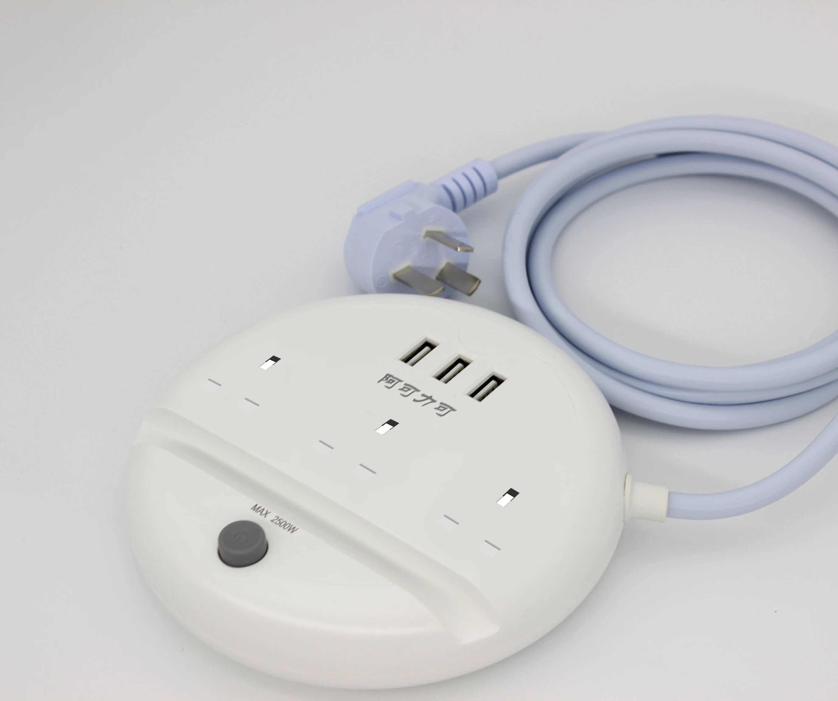 Wall climbing socket three Port USB mobile phone bracket five hole switch terminal block manufacturer wholesale