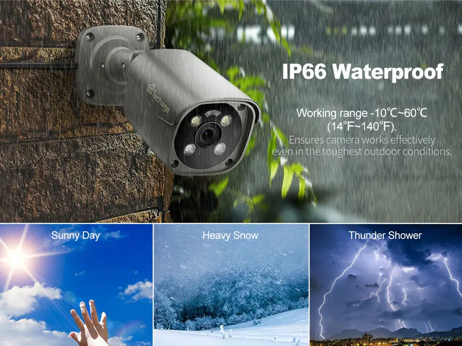 4ch 8mp Full Hd Цвет ночного видения интеллигентая (ый) обнаружение лица Poe ip Cctv камера системы видеонаблюдения Nvr