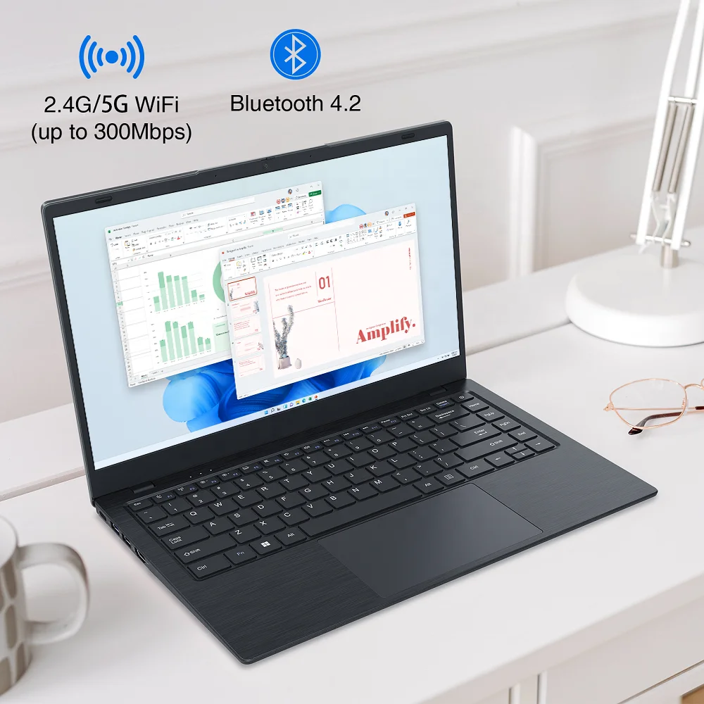 Процессор Intel N4000 оперативная память 8 г 256 SSD RJ45 WI-FI5 BT5.1 Win 11 computadoras
