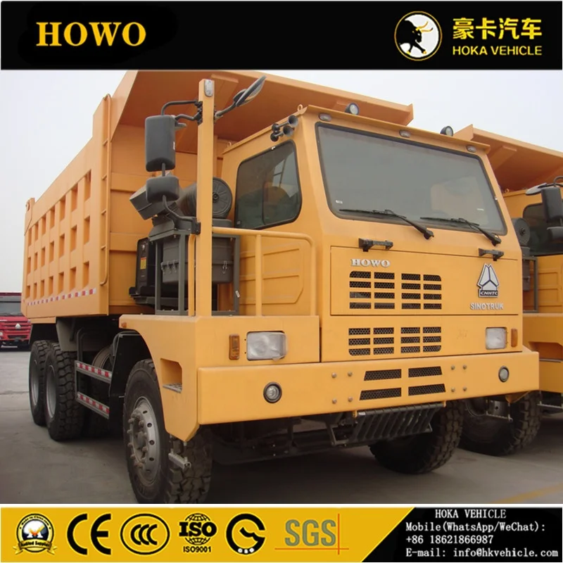 SINOTRUK HOWO 6X4 371HP 70T внедорожный горно-KING DUMP самосвал грузовик с задних ворот