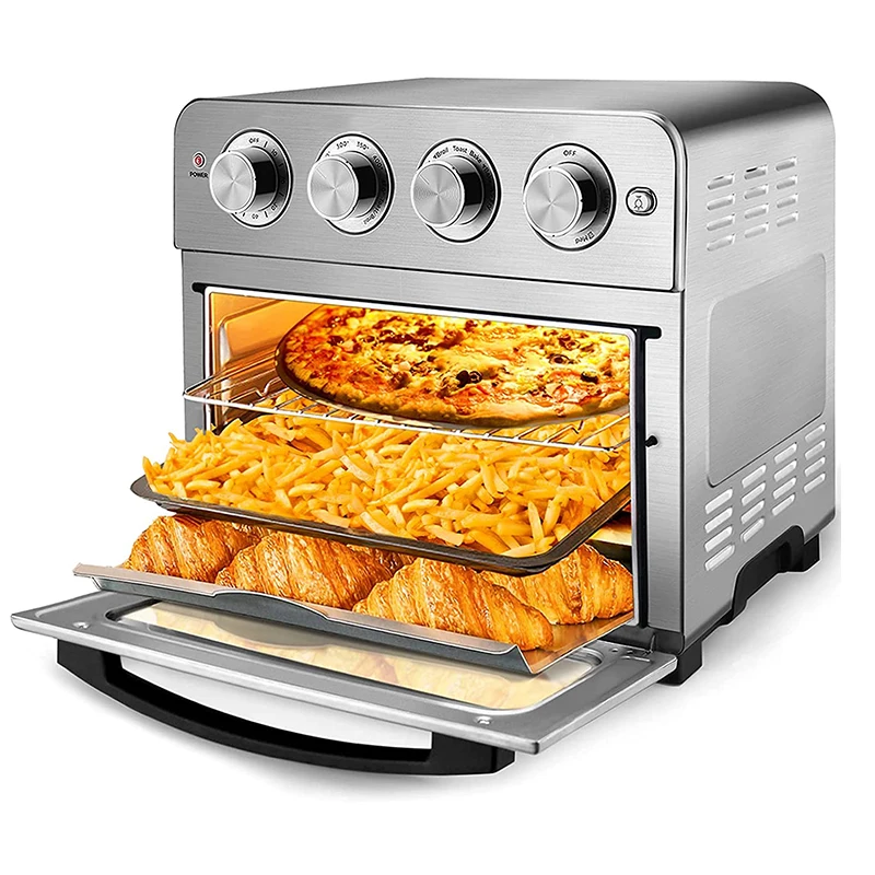 Factory Price New Design Digital 25L 30Liter 1700W Healthy Digital Air Fryer The Power 360 Digital Manual Air Fryer Oven