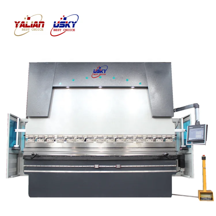 
YALIAN WC67Y WC67K 6 inch vise 500 ton brake die block bending metal sheet hydraulic 50 ton press brake machine 