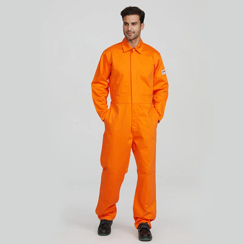 FRECOTEX Safety Welding Work Suits for Men Chemical Industrial Fire Retardant Work Wear Clothing Anti Flame fr Coveralls