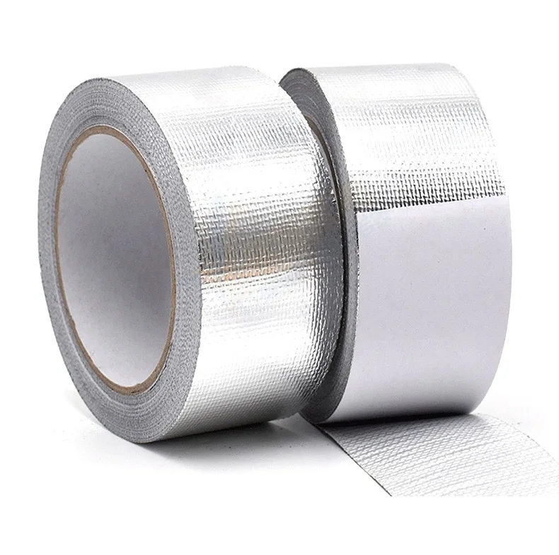 Thickened waterproof sunscreen insulation pipe air-conditioning pipe explosion belt strap aluminum foil tape self-adhesive