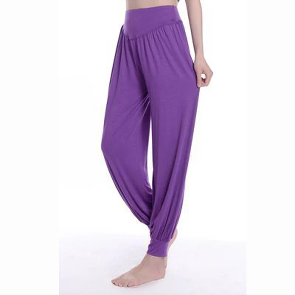 
Autumn and Winter Women Yoga Pants Female Sports Pants Modal Square Dance Loose Bloomers 