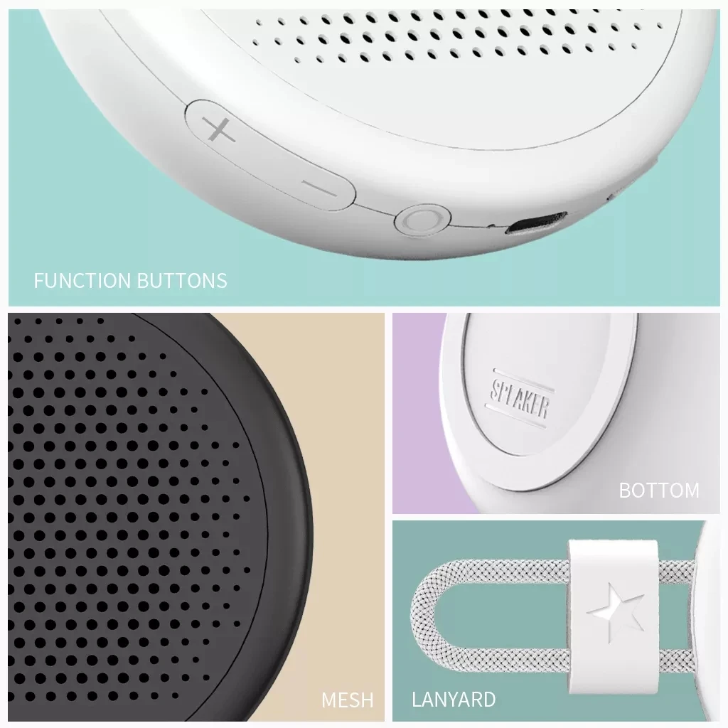 F10 Handhold Waterproof Outdoor 800mAh Music Player Rechargeable BT Gaming Wireless Blue tooth Usb Portable Speaker