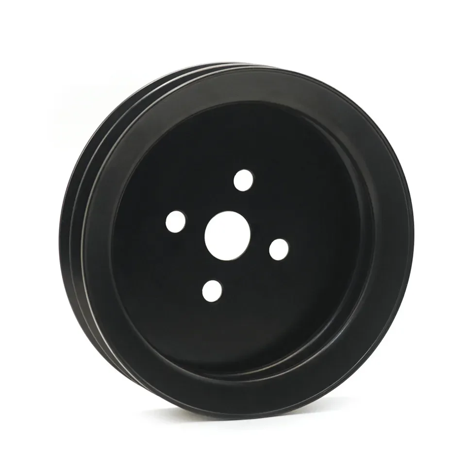 PC200-6 Excavator Air Compressor Air Conditioner Pulley for Komatsu Excavator Parts