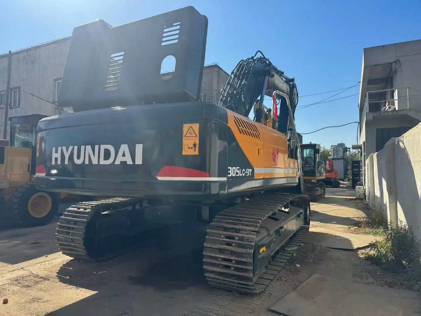 tracked excavator hyundai 305lc-9t 2019 2020 model hydraulic machinery 300lc 335lc excavator