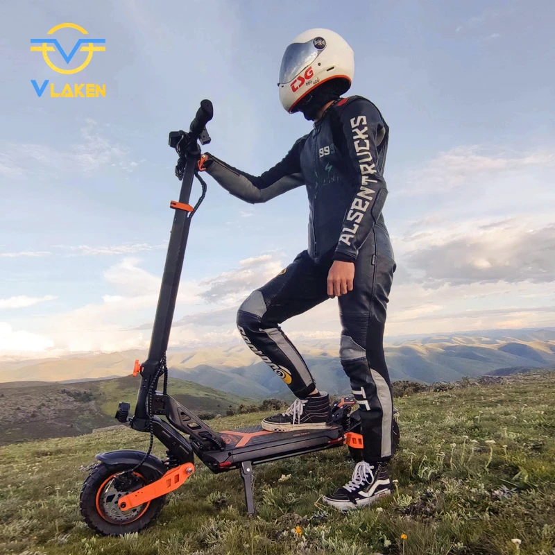 Cheap Long Range Eu Warehouse Stock 10 Inch Fold Long Range Offroad E Scooter Dual Motor Germany High Quality Electric Scooter