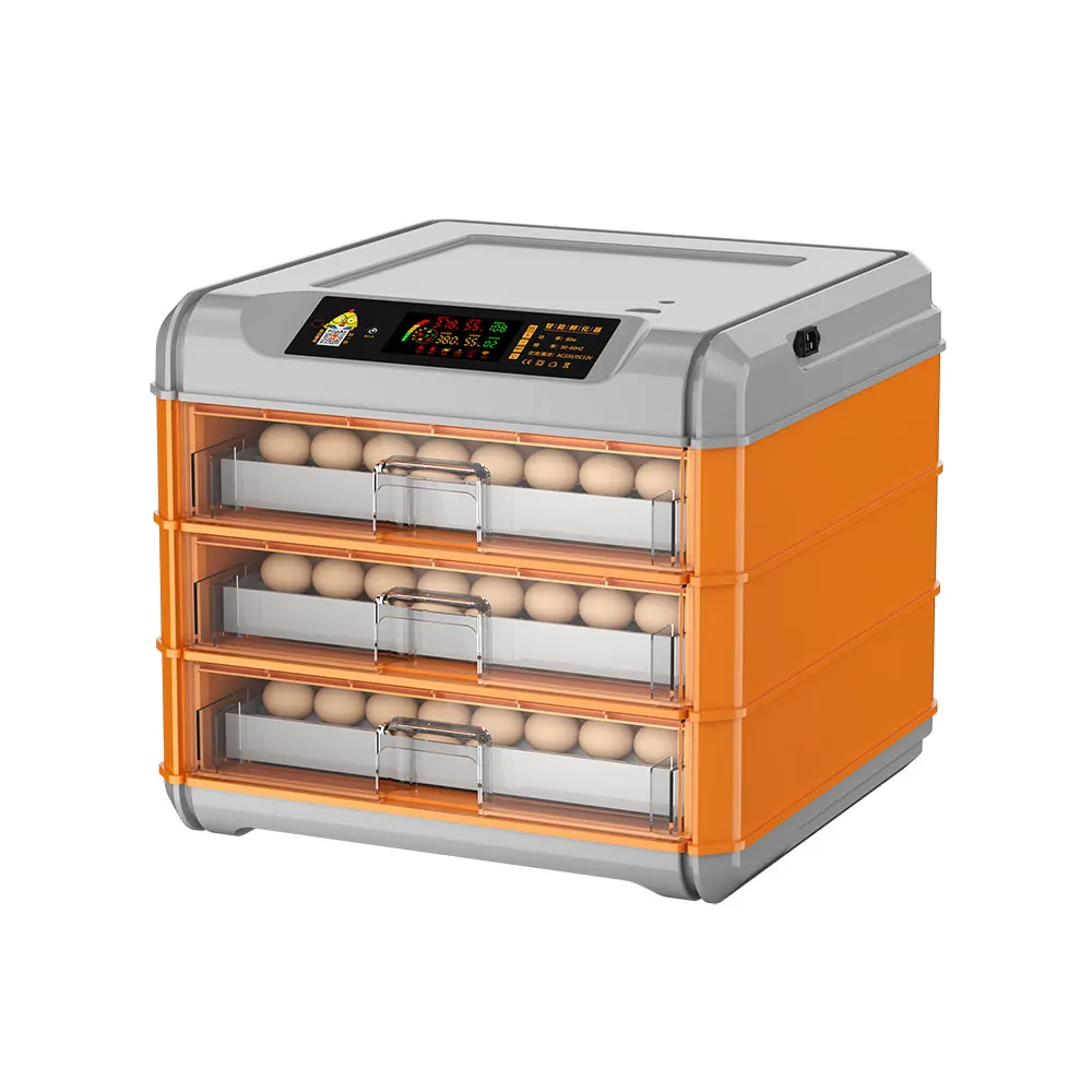 192 Egg Incubator Eggs Fully Digital Automatic Hatcher for Hatching Chicken