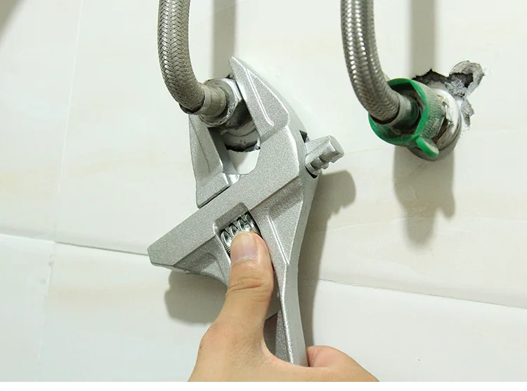 Multi-functional sink H spanner household bathroom spanner faucet pipe spanner plumbing bathroom tools 15 in one
