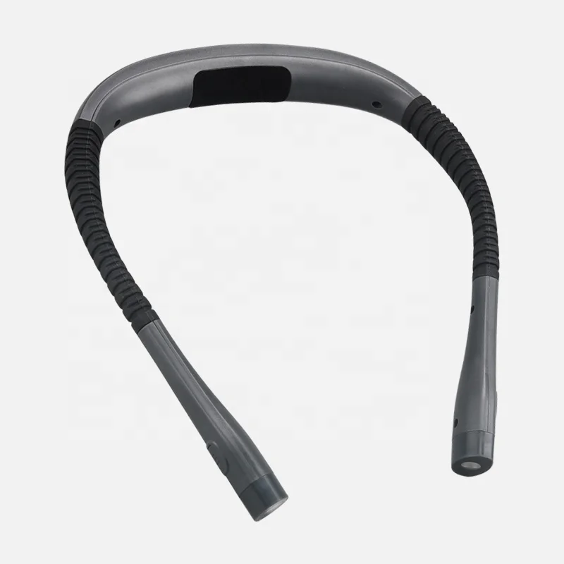 factory wholesale USB charging soft silicone Variable color led neck reading lamp