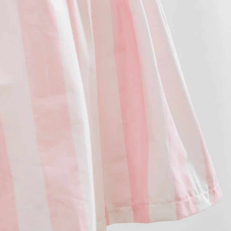 F1726 Bow Baby Dress Summer Baby Girl Cotton Dresses Cute Sleeveless Lace Baby Dress