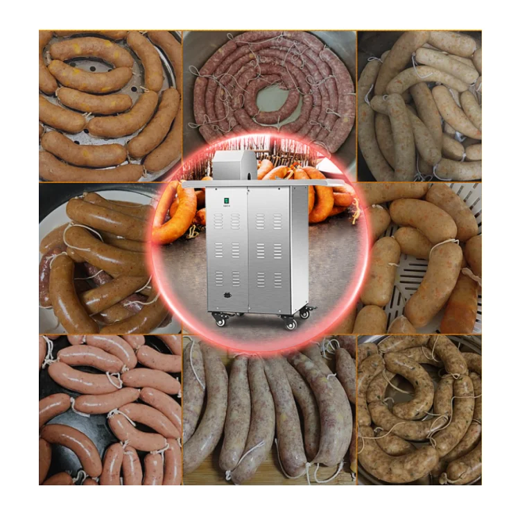 Top grade trade assurance sausage smoker machine meat product making machines