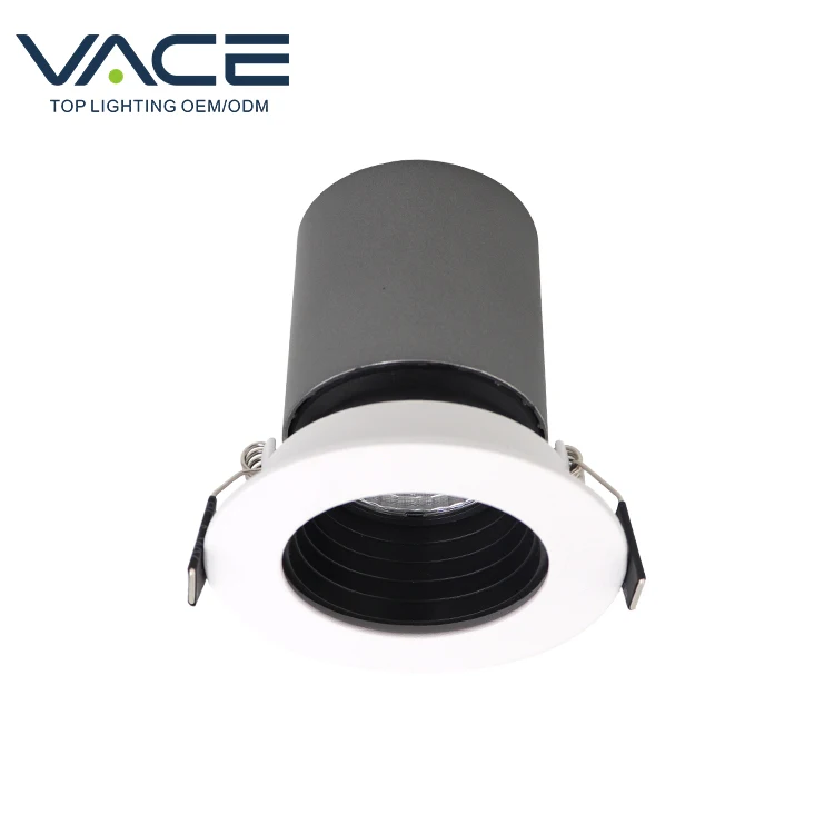 
VACE High Lumens 12W Antiglare Downlight COB IP20 Recessed Led Wall Washer Light 