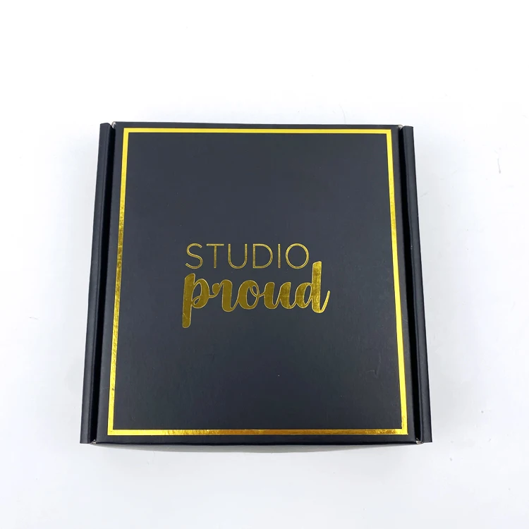 Wholesale Price  Small Shipping Packaging Kraft Paper Mailer Paper Box