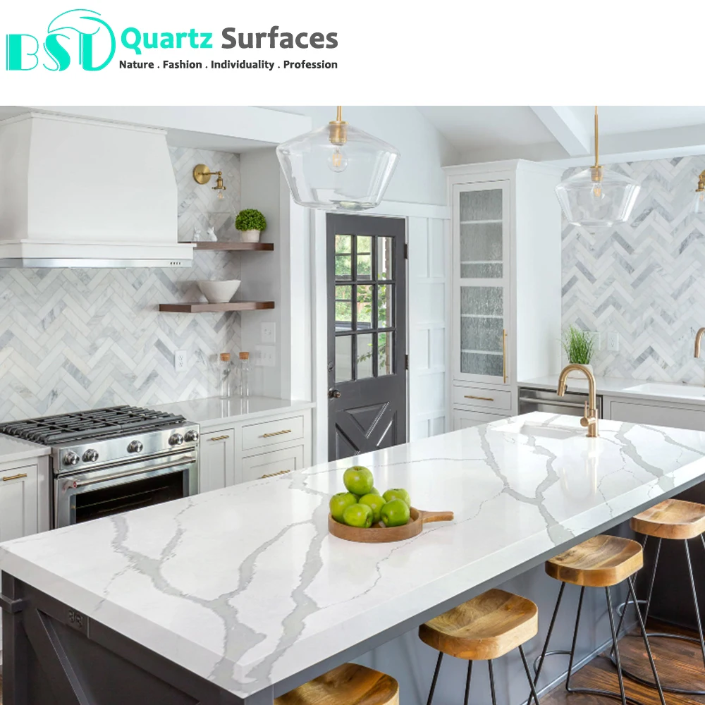 White Stone Flooring Tiles Slab Engineering Artificial Quartz Shower Stone Solid Surface Raw Materials Wall Panel